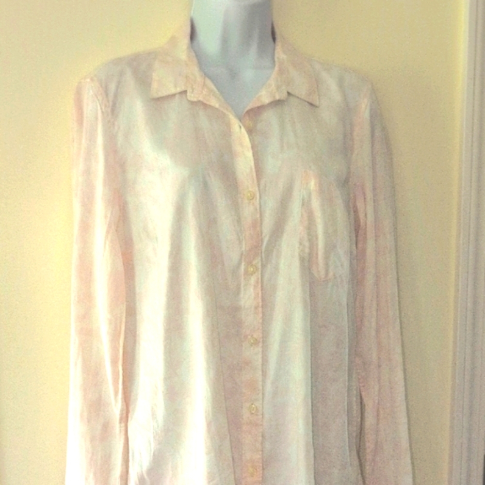 Soft, Cool Button-Up Blouse